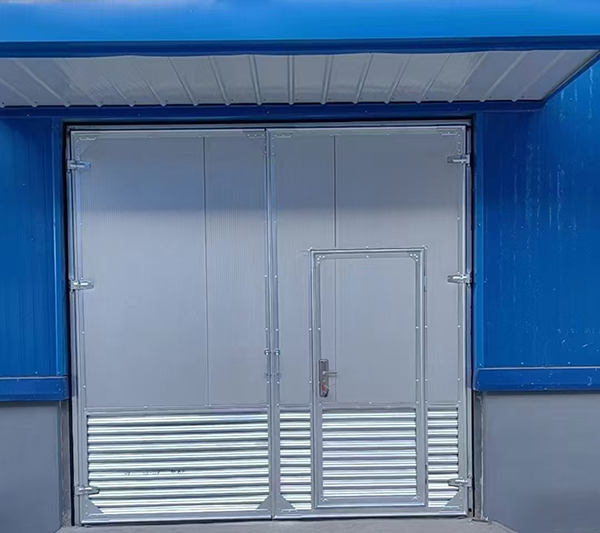 皮山工业平开门