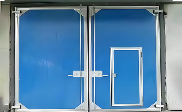 皮山工业平开门