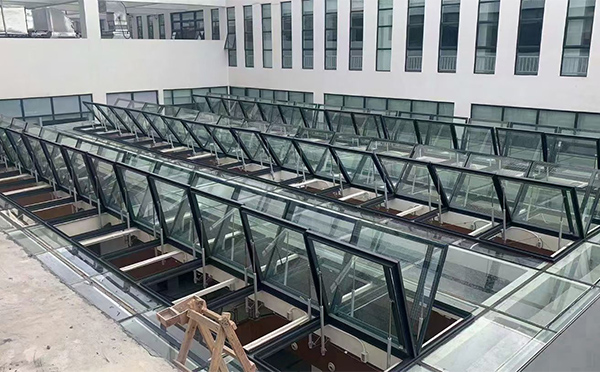 百安科技有限公司近期皮山排烟窗项目案例分享