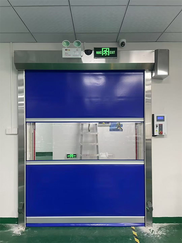 皮山快速皮山卷帘门在冷链物流仓储区的应用实践